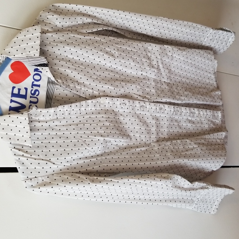 EXPRESS Design Studio Botton Down Blouse XS